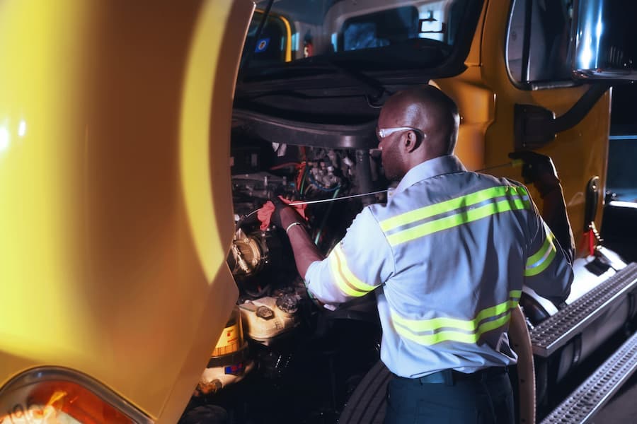 Semi Truck Yearly Maintenance Checklist Torque